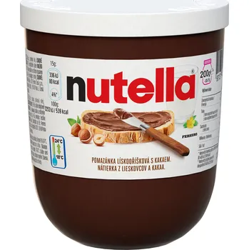 Cukrovinka Nutella 200g od Ferrero ve skleničce