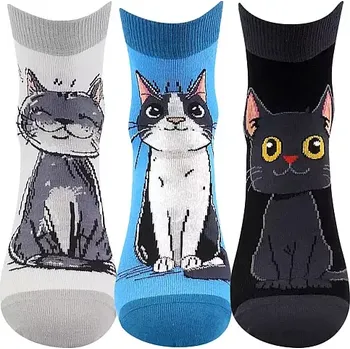 Dámská móda Boma® ponožky Micka 01 mix B 39-42 (26-28) 3 páry