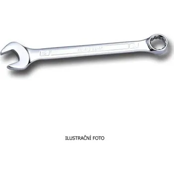 Dílna HONITON Klíč očkoplochý vyhnutý matný | 15 mm