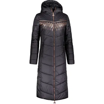 Dámský kabát Dámský kabát ALTISPORT GIULIA ČERNÁ 4XL