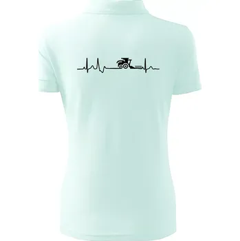 Kombajn EKG - Polokošile dámská Pique Polo - XL ( Frost )