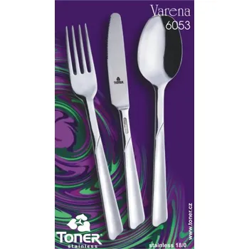 Příbor Příbory Toner Varena kompletní sada 6 osob 24 dílů 6053