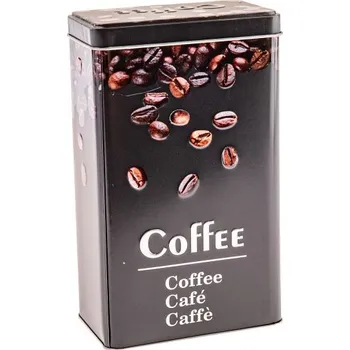 Dóza na potraviny Casa de Engel Plechová dóza na kávu (3D design) 9 x 18 cm /72