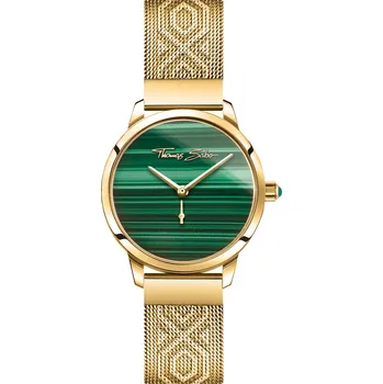 Hodinky Thomas Sabo WA0365-264-211 Garden Spirit malachite Ladies Watch 33mm