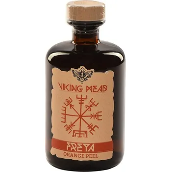 Medovina Hřebečská medovina - Vikingská - Viking Mead - Freya - Orange Peel (staročeská) (karton 6x 0,5l) 12%, sklo