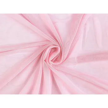 Galanterie Úplet šifonový hrubší, barva 15 pudrová