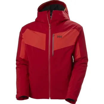 Pánská bunda Pánská lyžařská bunda Helly Hansen Carv Lifaloft 2.0 Jacket Velikost: XL / Barva: červená