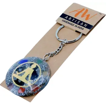 Awm Orgonitový přívěsek na klíče - klíčenka Meditace 7 Čaker