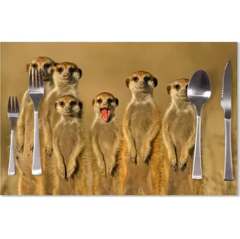 prostírání Sablio Prostírání Surikaty: 40x30cm