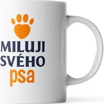 Sablio Hrnek Miluji svého psa - 890 ml - XXL