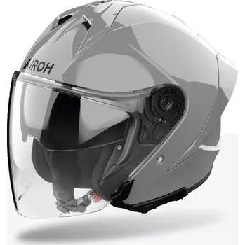 Helma na motorku AIROH přilba H21 Color betonově šedá lesklá 2026 - S