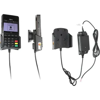 Brodit držák do auta na Ingenico iSMP4 bez pouzdra, se skrytým nabíjením