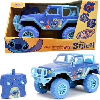 RC model auta Jada Toys Disney Stitch RC auto Jeep Wrangler