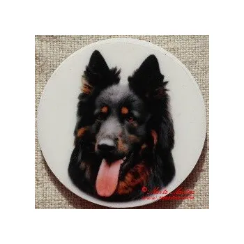 Chodský pes magnet nebo placka - Špendlík brožový