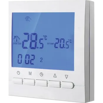 Termostat Pokojový termostat Fisso programovatelný pokojový termostat, ovladatelný na dálku pomocí aplikace bílá PX-16B FISSO W