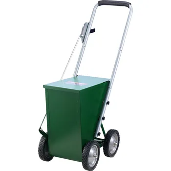 Vevor Značkovač čar 4-kolový, 2/4 in čáry, 50 lbs, gumová rukojeť