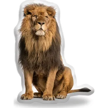 Polštář Sablio 3D polštář ve tvaru Lev