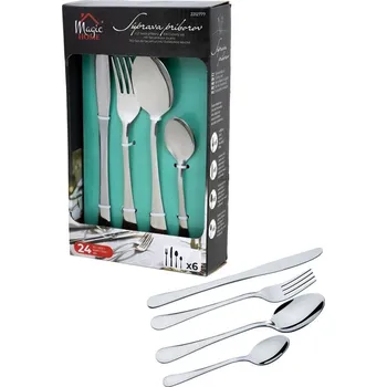 Příbor Príbor MagicHome, stolový, nôž, vidlička, lyžica, nerez, 24 ks