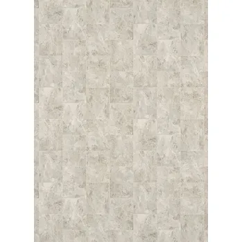 pvc podlaha Breno PVC SUPERTEX Balmani 582 – světlá mramorová dlažba, šíře 400 cm