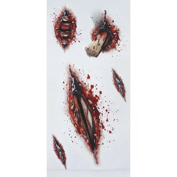 Odstranitelné tetování Tetování Otevřené rány 5 ks