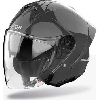 Helma na motorku AIROH přilba H21 Color tmavě šedá lesklá 2026 - L