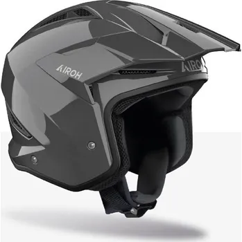 Helma na motorku AIROH přilba TRR 2 Color tmavě šedá lesklá 2026 - XS