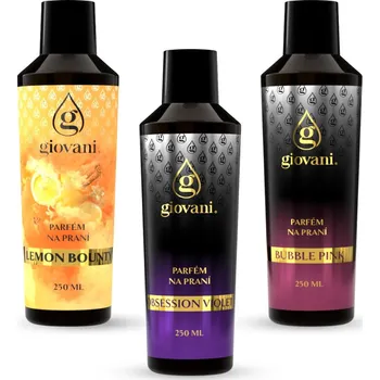 Aviváž Giovani Koncentrovaný parfém na prádlo Výhodný balíček Giovani SWEET 3 ks Objem: 250 ml