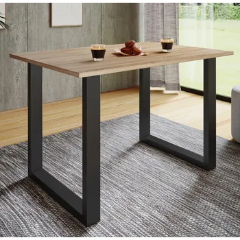 Jídelní stůl VCM Jídelní stůl Xona 110x80 U-nohy, dub sonoma 487536