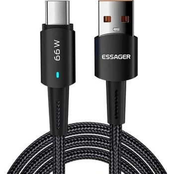 Essager Sunset USB-C to USB-A 2.0 6A, 66W, 1m