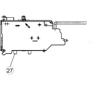 49116737 - Tělo násypky pro pračku Haier
