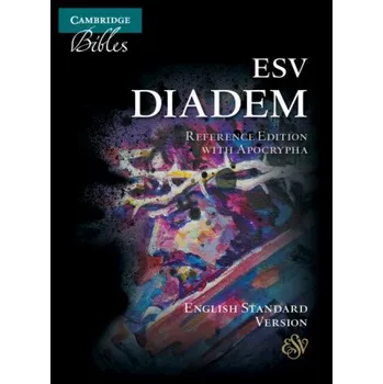 ESV Diadem Reference Edition with Apocrypha, Black Calf Split Leather, Red-letter Text, ES544:XRA – TBD (EN)