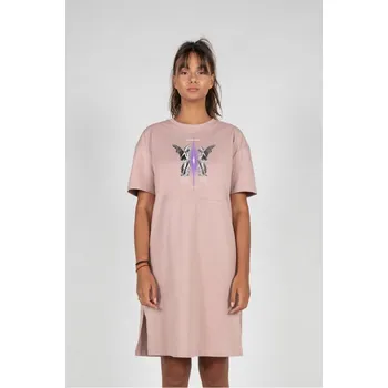 Dámské šaty Ladies THE TRUTH V.1 Organic Dress - duskrose M