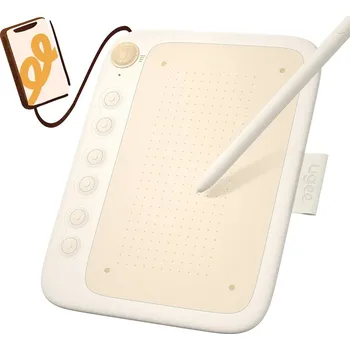 Grafický tablet UGEE Grafický tablet Q6, béžový