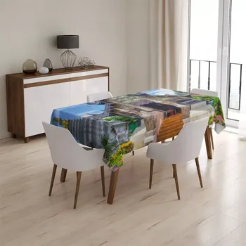 ubrus Sablio Ubrus Chrám - 130x130 cm