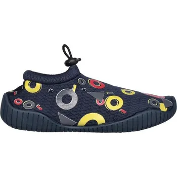 Vodní sport Dětská obuv do vody LOAP ZITA 33 Tmavě modrá, Žlutá, Tmavě šedá, Červená