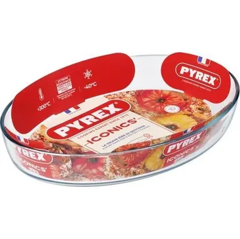 pekáč Skleněný pekáč PYREX 40x27cm/4,2l., borosilikát