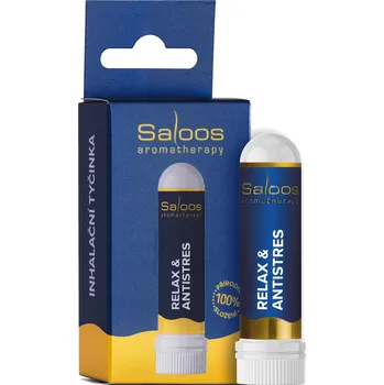 Inhalátor Saloos Relax a antistres inhalační tyčinka