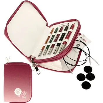 Jehlice Startovací sada vyměnitelných dřevěných jehlic KnitPro Dreamz 13cm