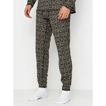 Pánské legíny Patagonia Cap MW Bottoms (flow sunken blue) L, hnědá