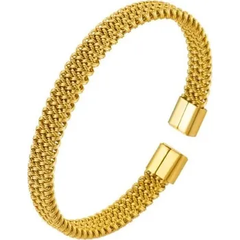 Náramek Slušivý náramek z pozlacené oceli Troli