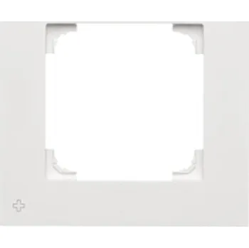 vypínač Rámeček 1 násobný, Simon 55 Line TR1/AB111, bílá antibakteriální