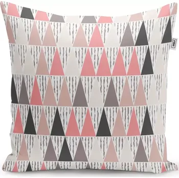 Polštář Sablio Polštář Tříbarevné jehlany - 50x50 cm