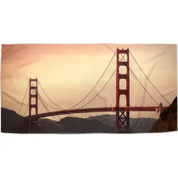 Osuška Sablio Ručník Golden Gate 2 - 50x100 cm