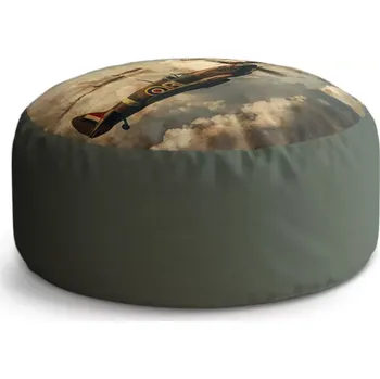 Taburet Sablio Taburet Circle Stíhačky Spitfire v letecké bitvě: 38x48 cm