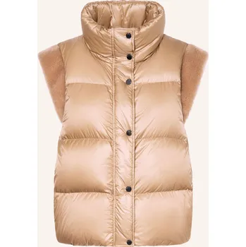 Dámská vesta Peserico Dámská Péřová Vesta, béžová, 40