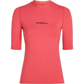 Dámské plavecké tričko O'Neill ESSENTIALS SKIN XL Lososová, Černá