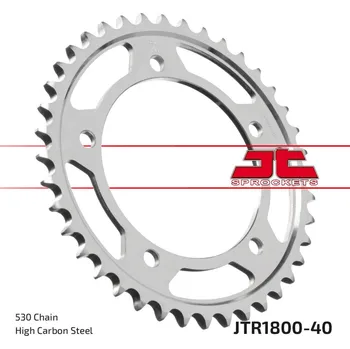 Řetězová sada pro motocykl Řetězová rozeta JT JTR 1800-40 40 zubů, 530