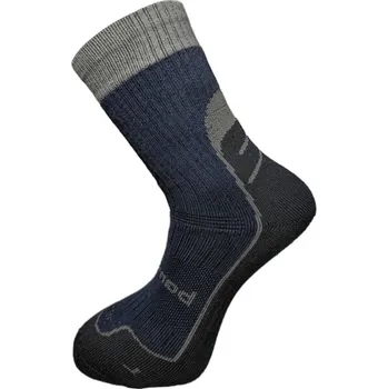 Pánské ponožky BX-7 DURABLE FUN bambusové ponožky BAMBOX 43-46 tm. modrá