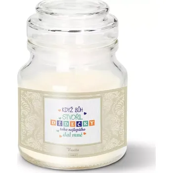 Svíčka Sablio Svíčka Když Bůh stvořil dědečky: 120 g