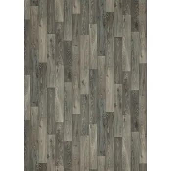 pvc podlaha Breno PVC BLACKTEX Fumed Oak 966M – tmavě šedé dřevo, šíře 400 cm